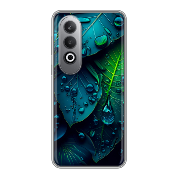 Силиконовый чехол на Oneplusnordce4 с принтом Листья Силиконовый чехол на Oneplusnordce4 с принтом Листья