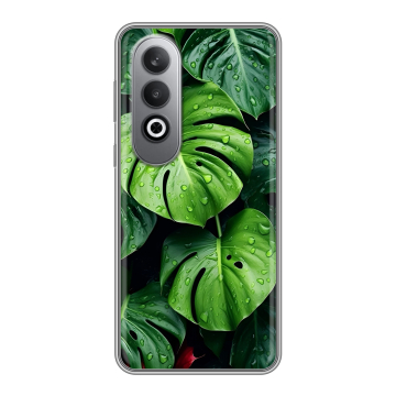 Силиконовый чехол на Oneplusnordce4 с принтом Листья Силиконовый чехол на Oneplusnordce4 с принтом Листья