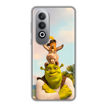 Силиконовый чехол на Oneplusnordce4 с принтом Шрек Shrek