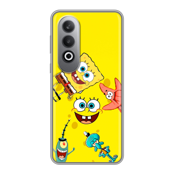 Силиконовый чехол на Oneplusnordce4 с принтом Спанч боб Спанчбоб Силиконовый чехол на Oneplusnordce4 с принтом Спанч боб Спанчбоб