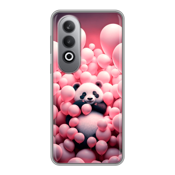Силиконовый чехол на Oneplusnordce4 с принтом Панда Силиконовый чехол на Oneplusnordce4 с принтом Панда