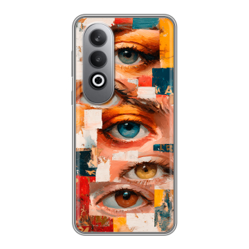 Силиконовый чехол на Oneplusnordce4 с принтом Модный принт