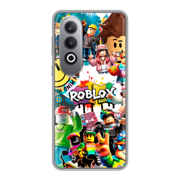 Силиконовый чехол на Oneplusnordce4 с принтом Roblox Роблокс Силиконовый чехол на Oneplusnordce4 с принтом Roblox Роблокс