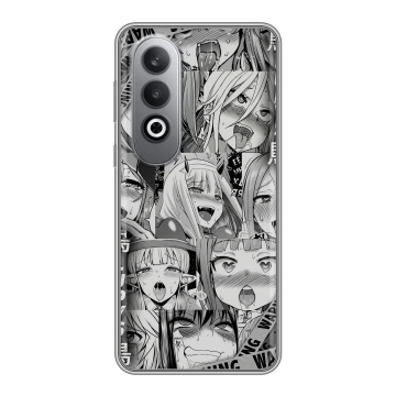 Силиконовый чехол на Oneplusnordce4 с принтом Ahegao Ахегао Аниме Силиконовый чехол на Oneplusnordce4 с принтом Ahegao Ахегао Аниме