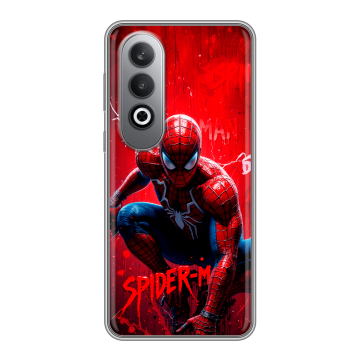 Силиконовый чехол на Oneplusnordce4 с принтом Spiderman Человек паук Силиконовый чехол на Oneplusnordce4 с принтом Spiderman Человек паук