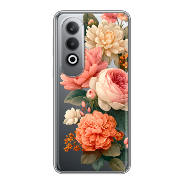 Силиконовый чехол на Oneplusnordce4 с принтом цветы Силиконовый чехол на Oneplusnordce4 с принтом цветы