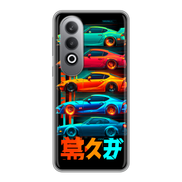 Силиконовый чехол на Oneplusnordce4 с принтом машины тачки Силиконовый чехол на Oneplusnordce4 с принтом машины тачки