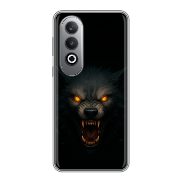 Силиконовый чехол на Oneplusnordce4 с принтом Волк Силиконовый чехол на Oneplusnordce4 с принтом Волк