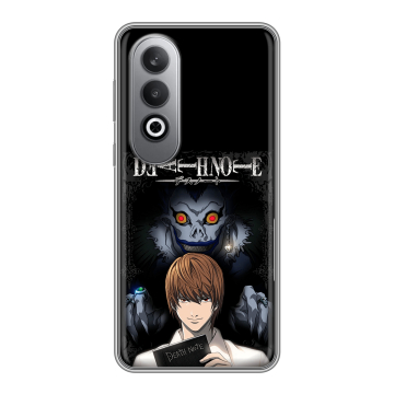 Силиконовый чехол на Oneplusnordce4 с принтом Death note Тетрадь смерти Силиконовый чехол на Oneplusnordce4 с принтом Death note Тетрадь смерти