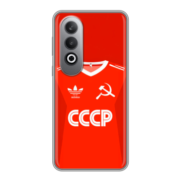 Силиконовый чехол на Oneplusnordce4 с принтом Флаг Герб СССР Силиконовый чехол на Oneplusnordce4 с принтом Флаг Герб СССР
