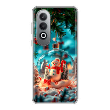 Силиконовый чехол на Oneplusnordce4 с принтом Новый год Силиконовый чехол на Oneplusnordce4 с принтом Новый год