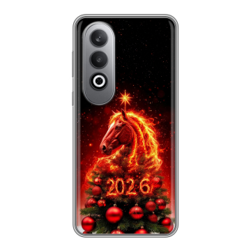 Силиконовый чехол на Oneplusnordce4 с принтом Новый год Силиконовый чехол на Oneplusnordce4 с принтом Новый год