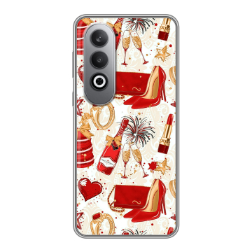 Силиконовый чехол на Oneplusnordce4 с принтом Новый год Силиконовый чехол на Oneplusnordce4 с принтом Новый год