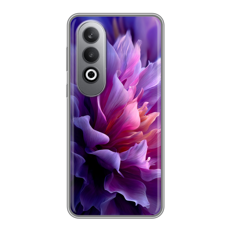 Силиконовый чехол на Oneplusnordce4 с принтом женский цветы Силиконовый чехол на Oneplusnordce4 с принтом женский цветы
