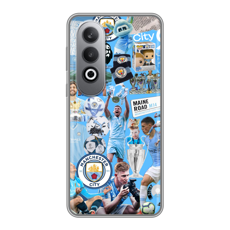 Силиконовый чехол на Oneplusnordce4 с принтом Man City Манчестер Сити Силиконовый чехол на Oneplusnordce4 с принтом Man City Манчестер Сити