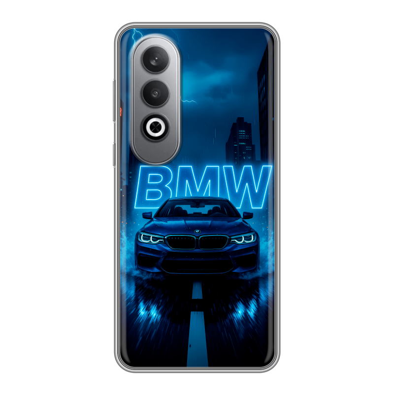 Силиконовый чехол на Oneplusnordce4 с принтом BMW БМВ Силиконовый чехол на Oneplusnordce4 с принтом BMW БМВ