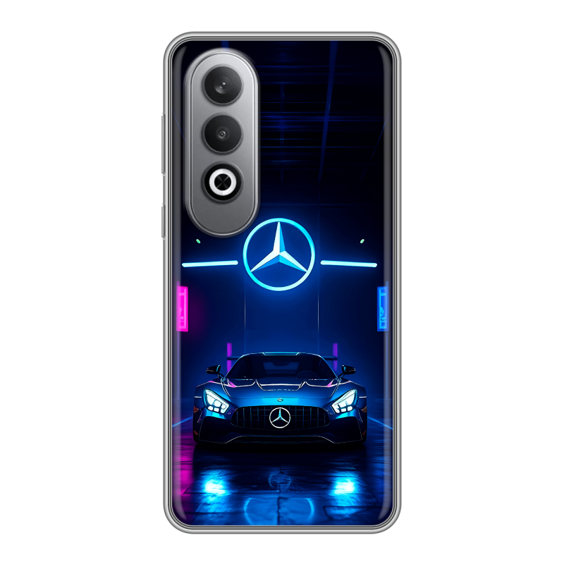 Силиконовый чехол на Oneplusnordce4 с принтом Mercedes Мерседес Силиконовый чехол на Oneplusnordce4 с принтом Mercedes Мерседес