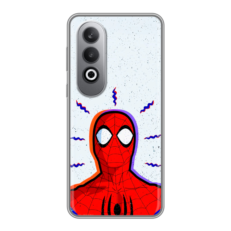 Силиконовый чехол на Oneplusnordce4 с принтом Spiderman Человек паук Силиконовый чехол на Oneplusnordce4 с принтом Spiderman Человек паук