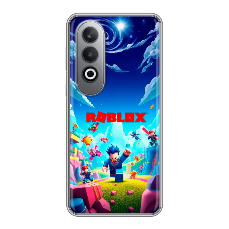 Силиконовый чехол на Oneplusnordce4 с принтом Roblox Роблокс Силиконовый чехол на Oneplusnordce4 с принтом Roblox Роблокс
