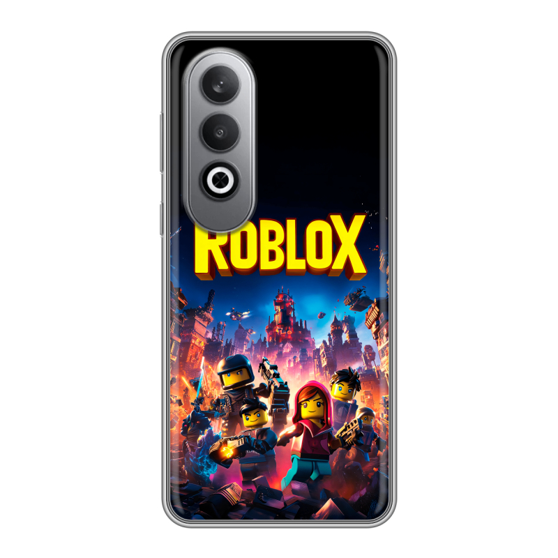 Силиконовый чехол на Oneplusnordce4 с принтом Roblox Роблокс Силиконовый чехол на Oneplusnordce4 с принтом Roblox Роблокс