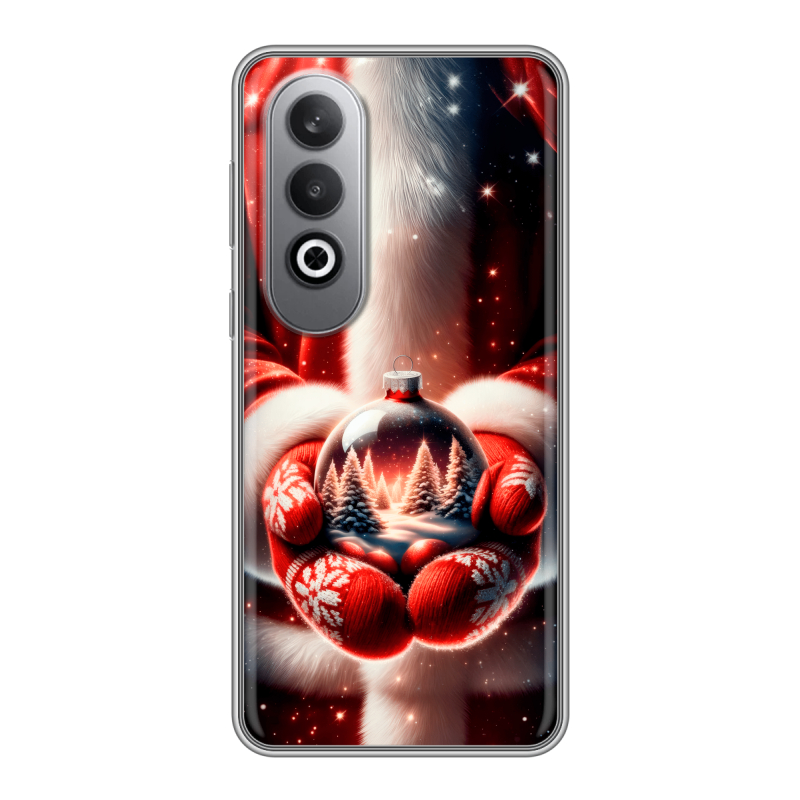 Силиконовый чехол на Oneplusnordce4 с принтом Новый год Силиконовый чехол на Oneplusnordce4 с принтом Новый год
