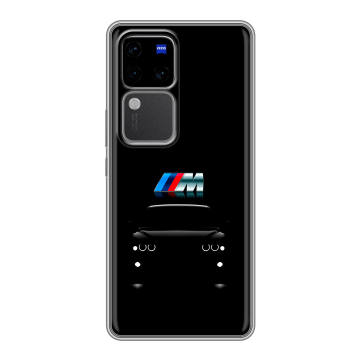 Силиконовый чехол на Vivo V30 Pro с принтом БМВ BMW Силиконовый чехол на Vivo V30 Pro с принтом БМВ BMW