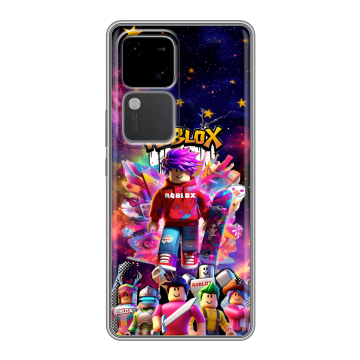 Силиконовый чехол на Vivo S18 с принтом Roblox Роблокс Силиконовый чехол на Vivo S18 с принтом Roblox Роблокс