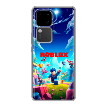 Силиконовый чехол на Vivo S18 с принтом Roblox Роблокс Силиконовый чехол на Vivo S18 с принтом Roblox Роблокс