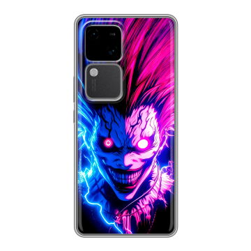Силиконовый чехол на Vivo S18 с принтом Death note Тетрадь смерти