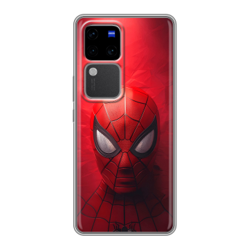 Силиконовый чехол на Vivo S18 Pro с принтом Spiderman Человек паук