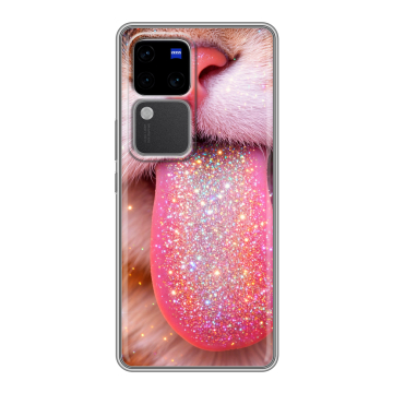 Силиконовый чехол на Vivo S18 Pro с принтом для девочек Силиконовый чехол на Vivo S18 Pro с принтом для девочек