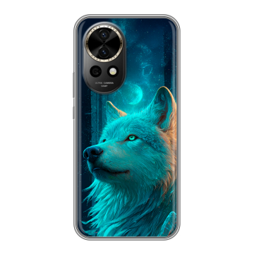 Силиконовый чехол на Huawei Nova 12 Pro с принтом бабочки саккура Силиконовый чехол на Huawei Nova 12 Pro с принтом бабочки саккура