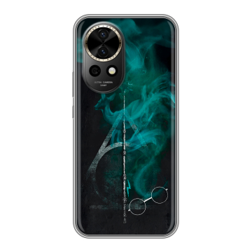 Силиконовый чехол на Huawei Nova 12 Pro с принтом Гарри Поттер Harry Potter