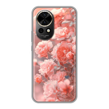 Силиконовый чехол на Huawei Nova 12 Pro с принтом Розы цветы