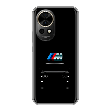 Силиконовый чехол на Huawei Nova 12 Pro с принтом БМВ BMW