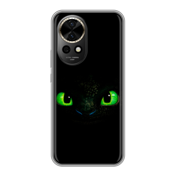 Силиконовый чехол на Huawei Nova 12 Pro с принтом Как приручить дракона