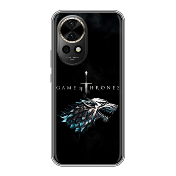 Силиконовый чехол на Huawei Nova 12 Pro с принтом Игра Престолов Game Thrones Силиконовый чехол на Huawei Nova 12 Pro с принтом Игра Престолов Game Thrones