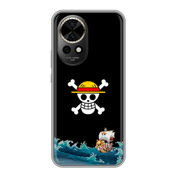 Силиконовый чехол на Huawei Nova 12 Pro с принтом One Piece Ван Пис