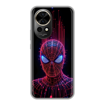 Силиконовый чехол на Huawei Nova 12 Pro с принтом Spiderman Человек паук Силиконовый чехол на Huawei Nova 12 Pro с принтом Spiderman Человек паук