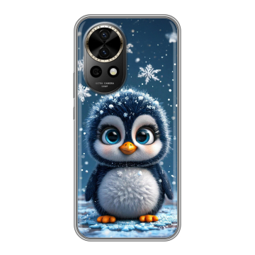 Силиконовый чехол на Huawei Nova 12 Pro с принтом Новый год
