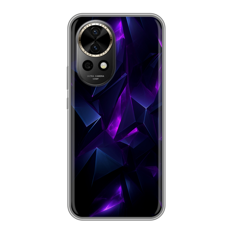 Силиконовый чехол на Huawei Nova 12 Pro с принтом Абстракиция Силиконовый чехол на Huawei Nova 12 Pro с принтом Абстракиция