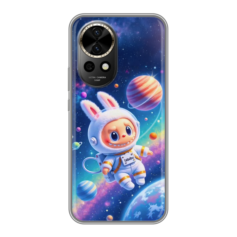 Силиконовый чехол на Huawei Nova 12 Pro с принтом Labubu Лабубу Силиконовый чехол на Huawei Nova 12 Pro с принтом Labubu Лабубу