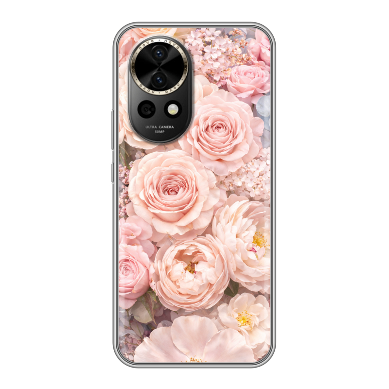 Силиконовый чехол на Huawei Nova 12 Pro с принтом женский Силиконовый чехол на Huawei Nova 12 Pro с принтом женский