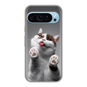Силиконовый чехол на Google Pixel 9 с принтом Коты