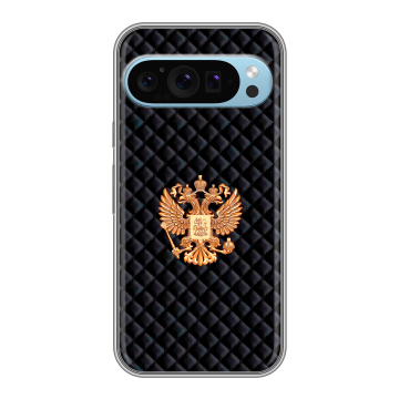 Силиконовый чехол на Google Pixel 9 с принтом Герб России принт