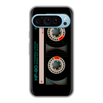Силиконовый чехол на Google Pixel 9 с принтом Кассета