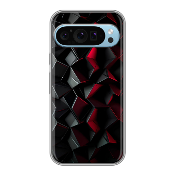 Силиконовый чехол на Google Pixel 9 с принтом Абстракция