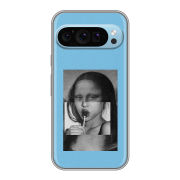 Силиконовый чехол на Google Pixel 9 с принтом Мона Лиза