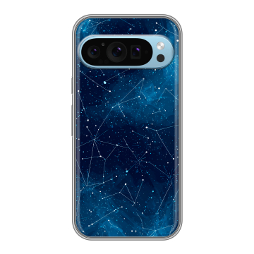 Силиконовый чехол на Google Pixel 9 с принтом Космос звезды
