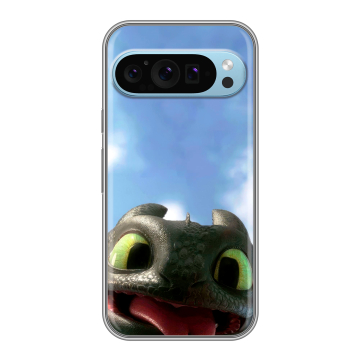 Силиконовый чехол на Google Pixel 9 с принтом Как приручить дракона